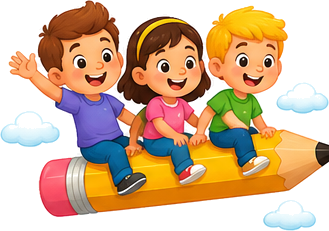 Kids on Pencil